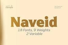 Naveid Elegant Serif Font Black