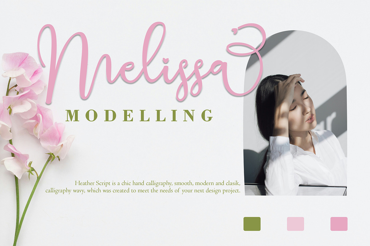 Heather Script, a Script Font by Raffa Creative (Photo 4 of 7)