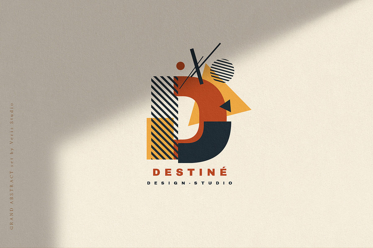 Abstract Modern Geometric Alphabet, a Decorative Illustration by Veris Studio (Photo 9 of 14)