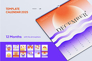 Calendar 2025, a Marketing Template by Fourshape (Thumbnail 1 of 6)