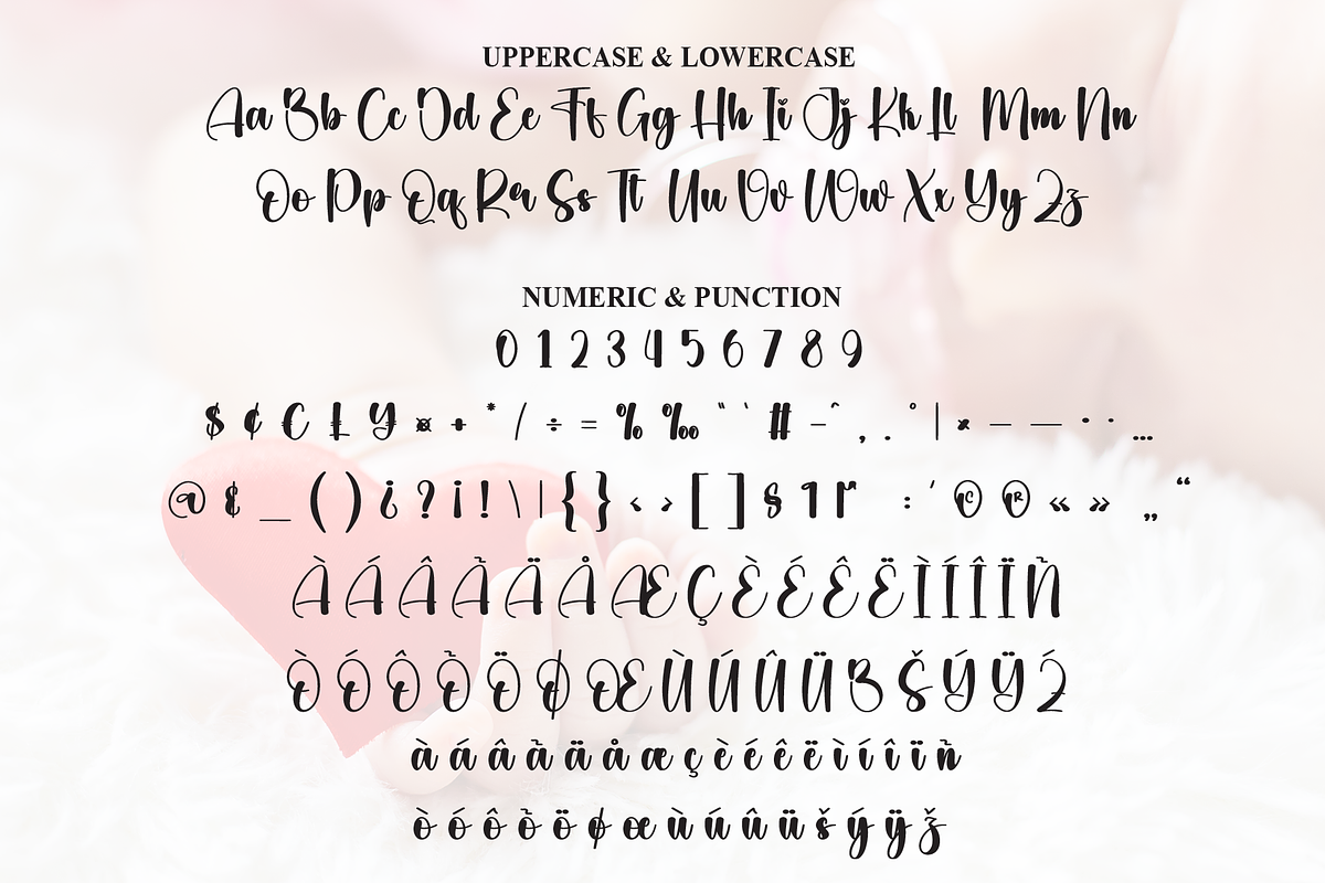 Baby Loveling | Script Font, a Handwritten Font by Scratchones (Photo 7 of 9)