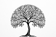 Elegant dream tree silhouette design, a Healthcare Illustration by Amazin_art (Thumbnail 3 of 43)