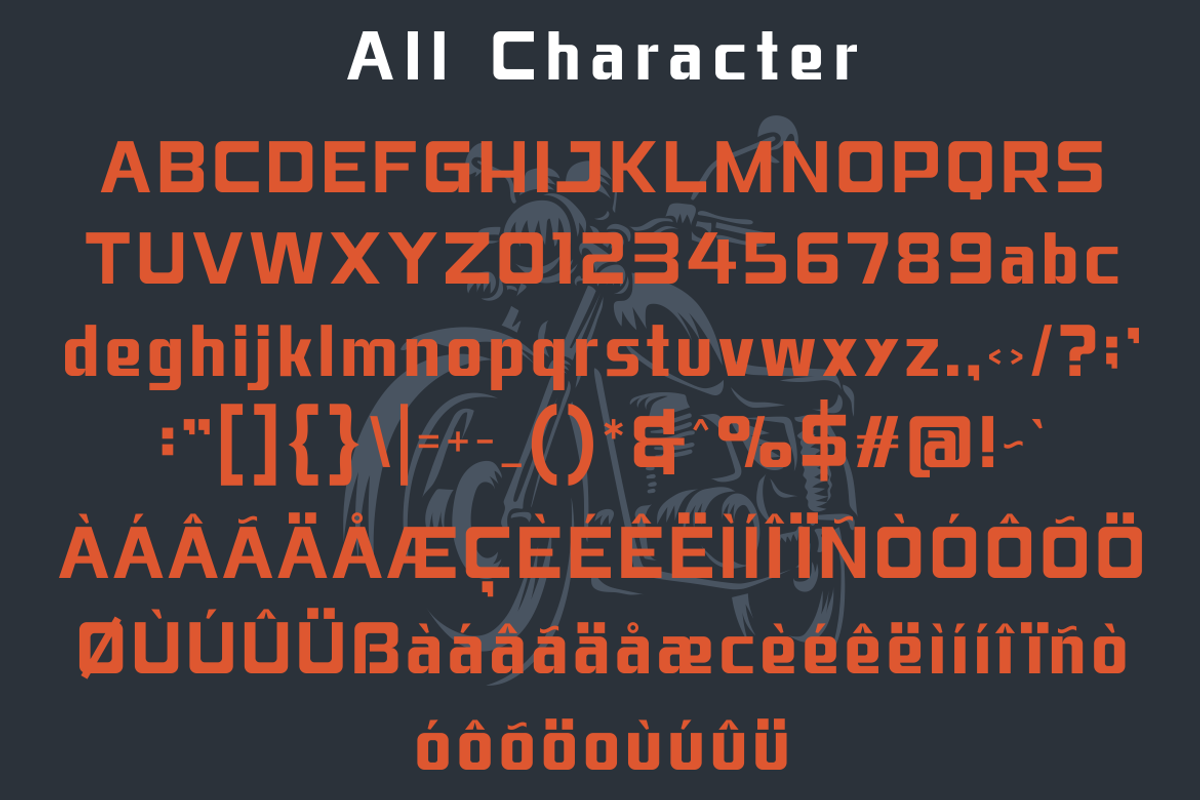 Geargrind - A Modern Display Font, a Sans Serif Font by Marvadesign (Photo 3 of 5)