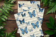 Blue Butterfly Sonata Scrapbooks, a Background Graphic by V Design Creator (Thumbnail 12 of 12)