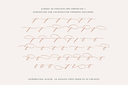 Auteur Calligraphy Script Font, a Script Font by Up Up Creative (Thumbnail 14 of 16)