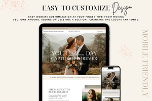 Squarespace 7.1 Template Serena Rey