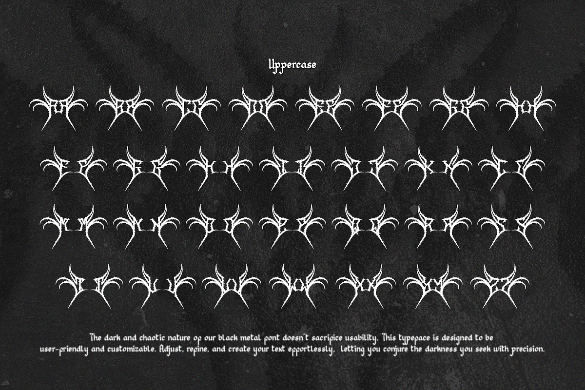 Regolax | Black Metal Font, a Blackletter Font by Denustudios (Photo 12 of 12)