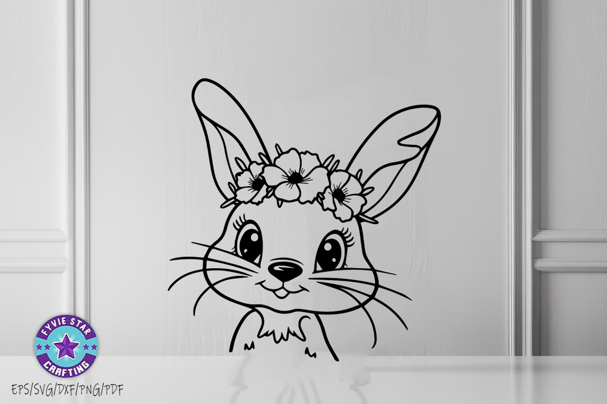 Easter Bunny Cute Bunny Svg Png Bund, an Object Graphic by FiveStarCrafting (Photo 2 of 14)