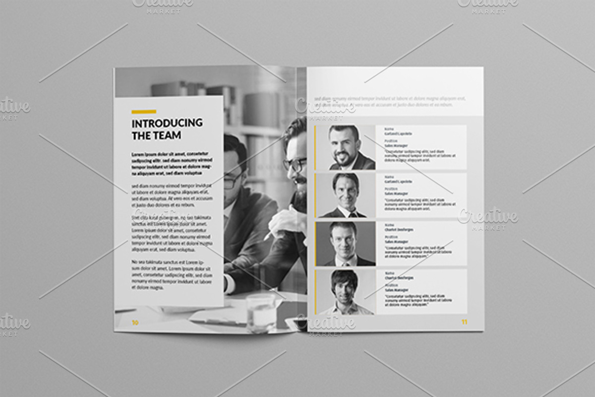 Project Annual Report, a Brochure Template by Birka Studio (Photo 6 of 19)