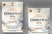 Christmas Event Sale Flyer Template, a Flyer Template by PixelsDesign (Thumbnail 1 of 2)