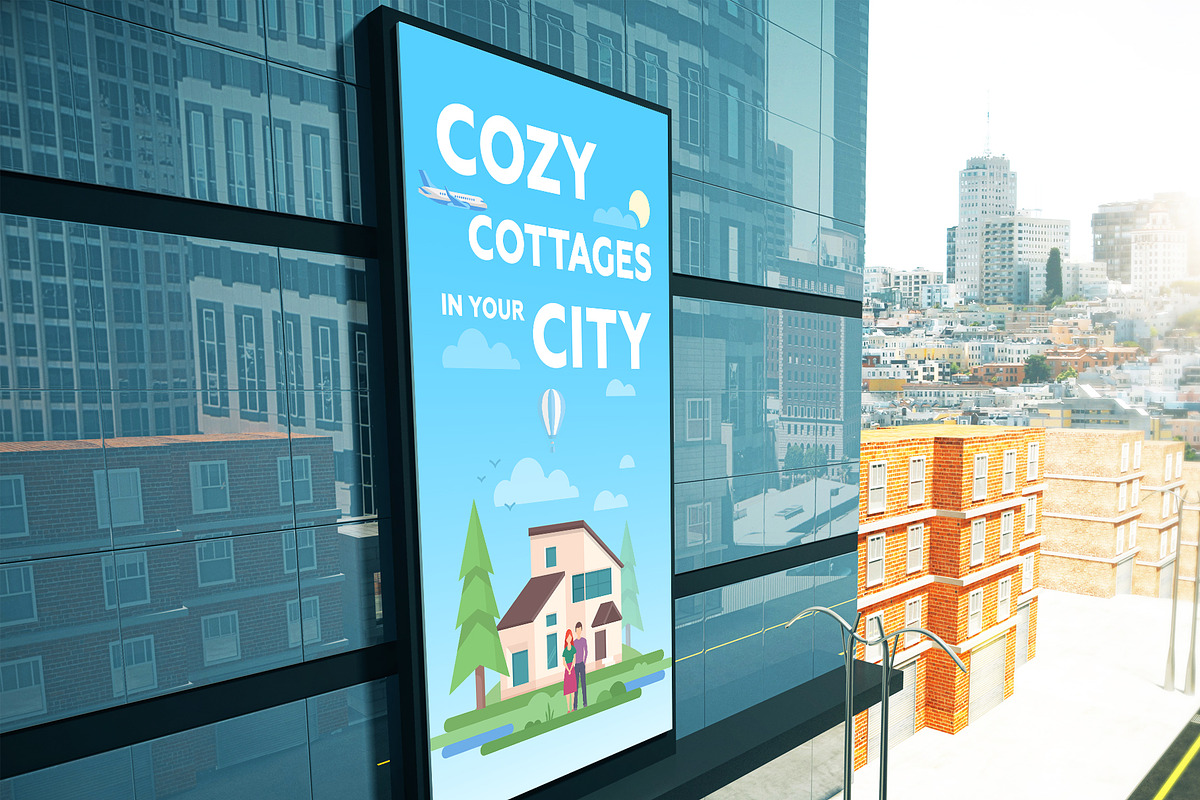 Peaceful landscapes with cottages, a Person Illustration by Boyko Pictures (Photo 8 of 11)