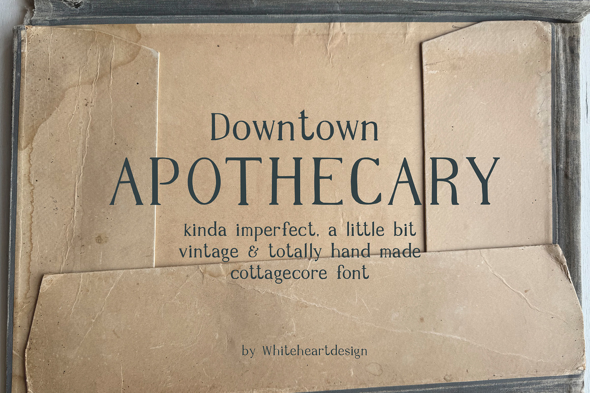 Imperfect Organic Serif Font, a Serif Font by whiteheartdesign (Photo 1 of 12)