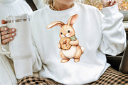 Cute Winter Bunnies Illustrations PN, an Illustration by Sublimation Artist (Thumbnail 4 of 6)