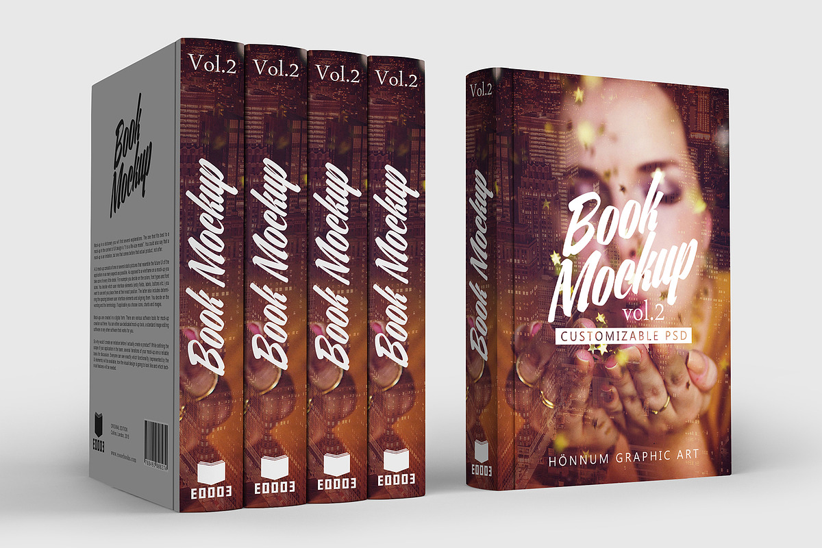 Book Mockup Vol 2, an iPad Mockup by Honnum Graphic Art (Photo 2 of 13)