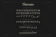 Belong Faith Typeface, a Blackletter Font by alit design (Thumbnail 9 of 15)