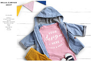 Baby Toddler Bella Canvas Mockups, an Apparel Mockup by lock and page (Thumbnail 6 of 11)