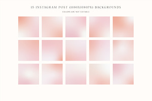 Gradient Backgrounds For Instagram