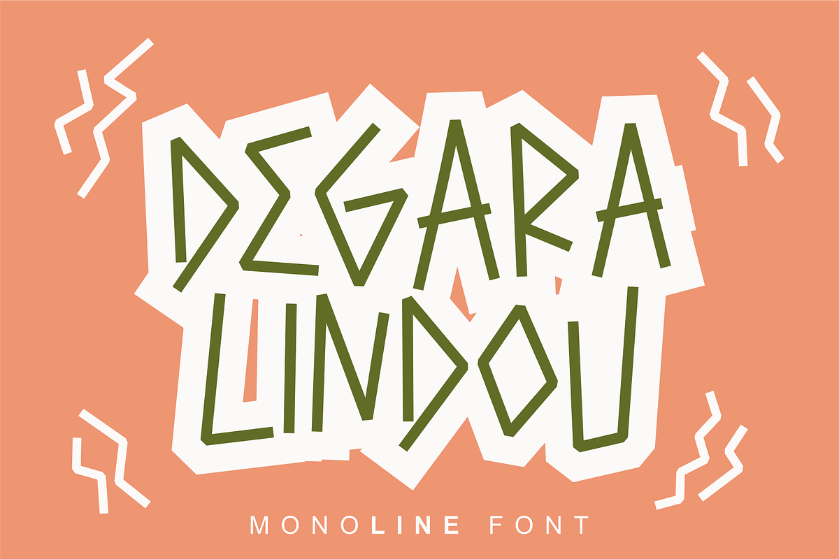 Degara Lindou Font, a Blackletter Font by Mabhal Studio (Photo 1 of 10)