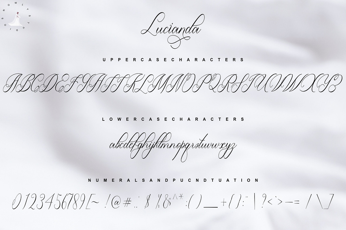 Lucianda Script preview 6