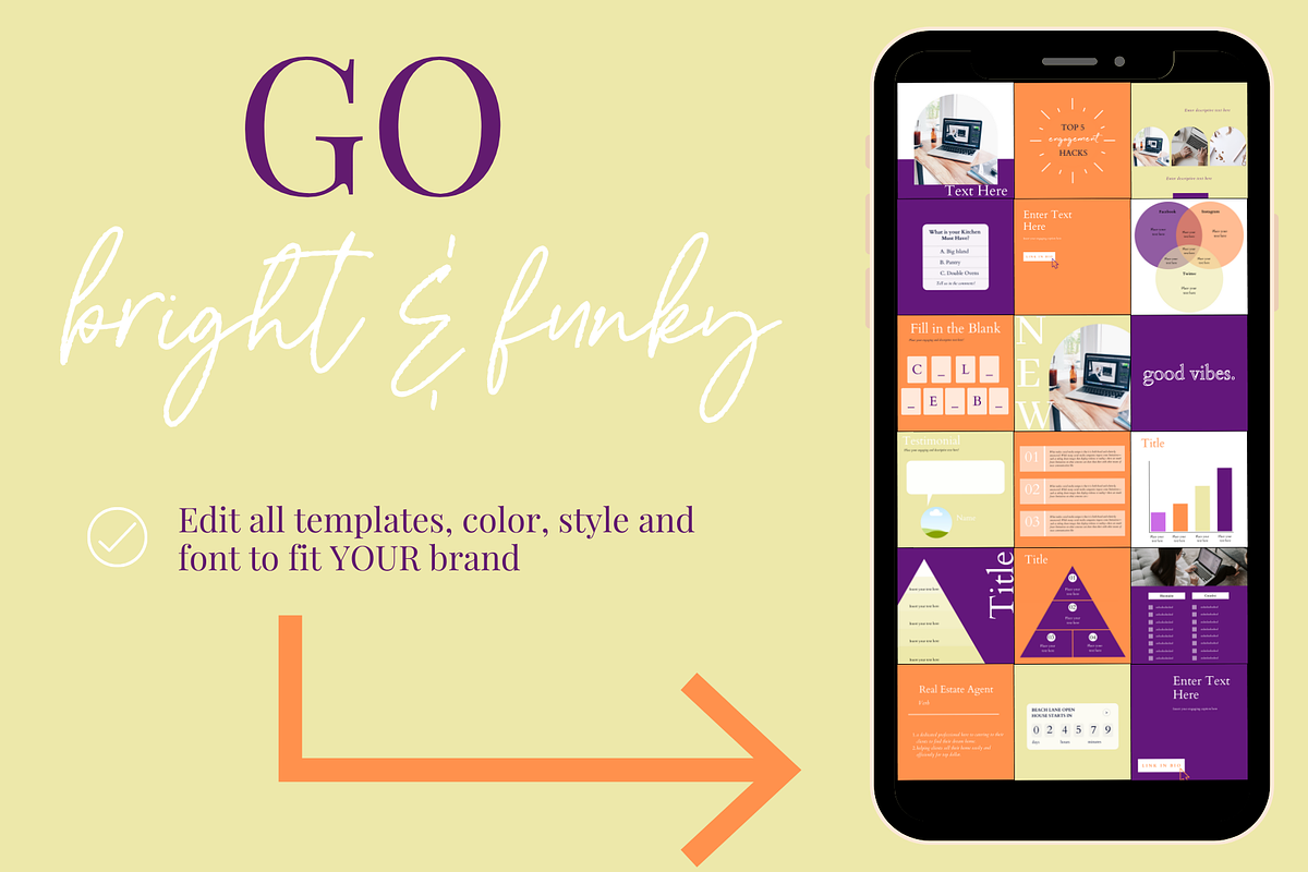 Instagram Post Bundle, a Social Media Template by Marketing Templates Co. (Photo 15 of 15)