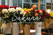 Sakura Font Set, a Script Font by ShowUp! Studio (Thumbnail 2 of 8)