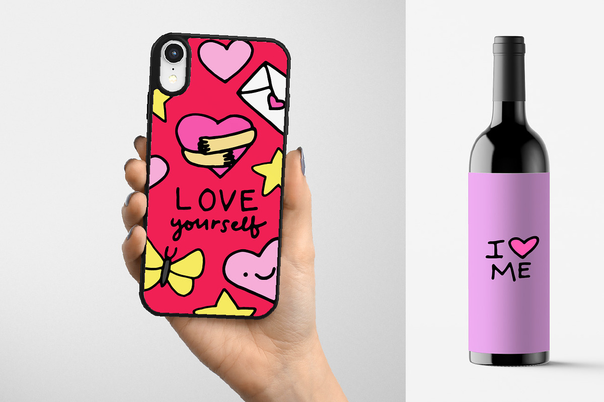Self Love Icons Clipart Set, a Solid Icon by Lemonade Pixel (Photo 5 of 7)