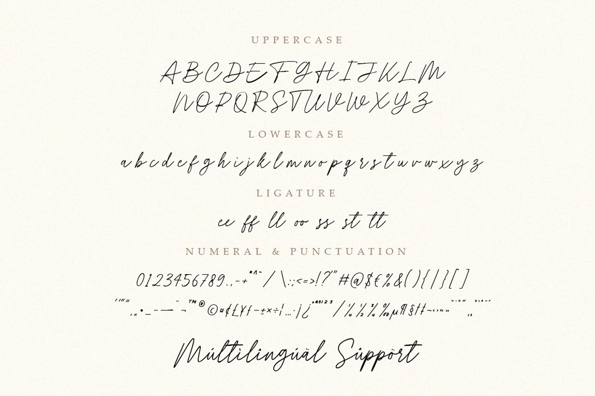 Nadia Heart Script Font with Swash, a Script Font by Typebae (Photo 8 of 9)