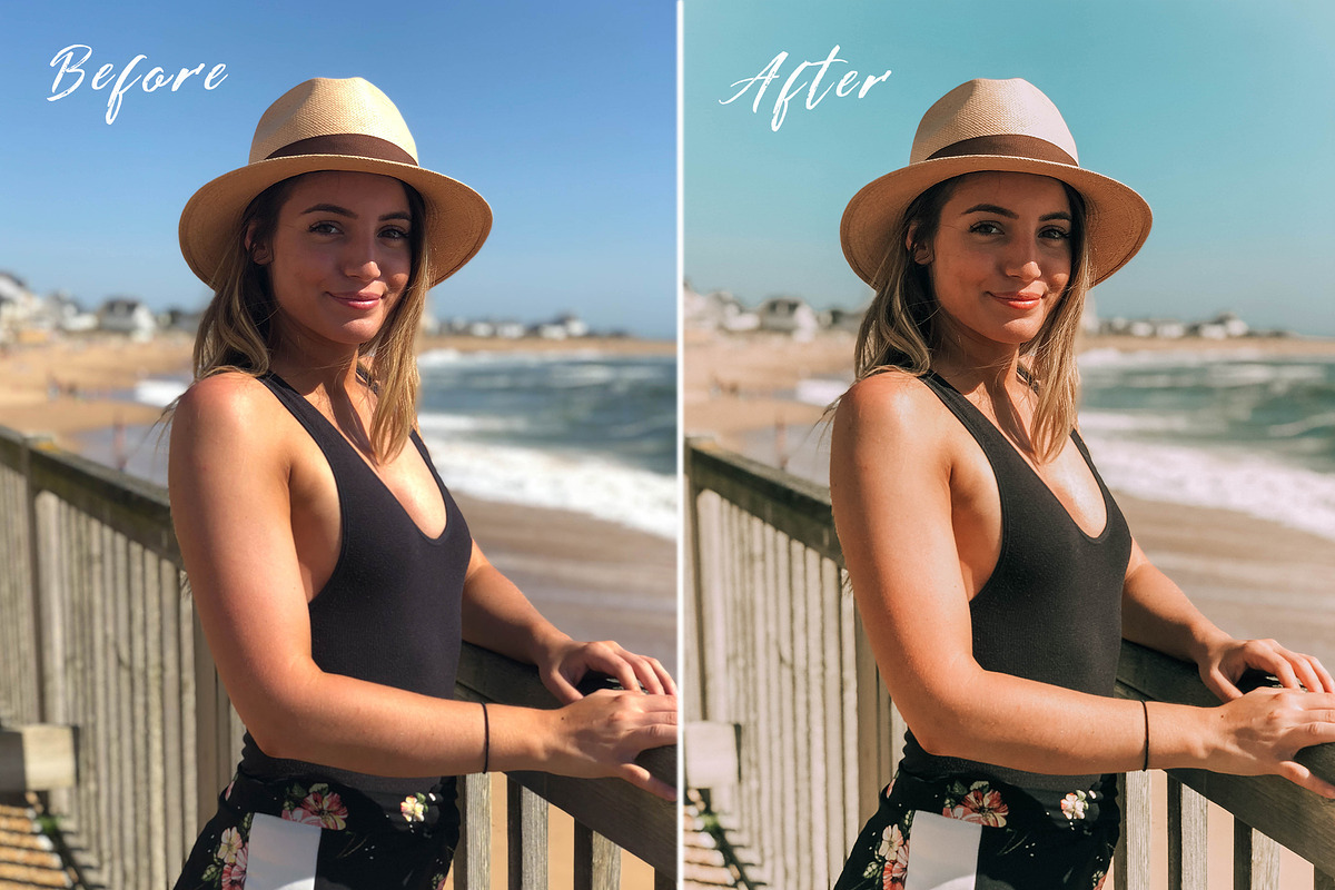 Lightroom Presets Mobile BAYWATCH preview 3