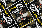 Boxing Sport Championship Flyer, a Flyer Template by Annora Studio (Thumbnail 4 of 5)