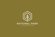 National Park Logo Wood Nature, a Branding & Logo Template by Signatoro (Thumbnail 3 of 3)