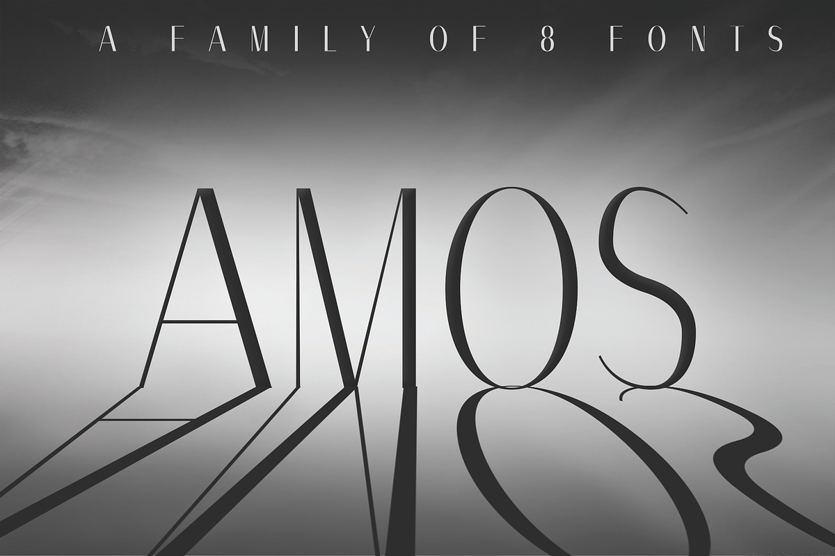 AMOS: A Modern Sans Serif