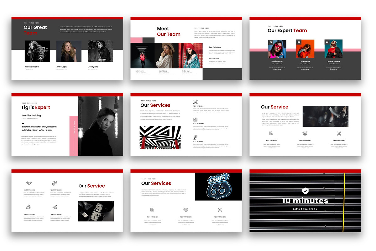 Tigris-Business Google Slide, a Presentation Template by kreatifreya (Photo 2 of 4)