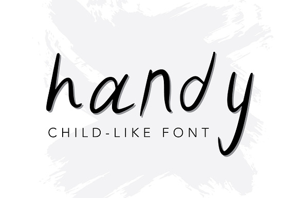 Handy | Hand Written Font preview 4