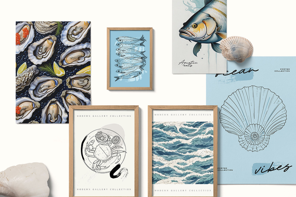 100 | Sea World Poster Builder, an Object Graphic by KetteCreate (Photo 11 of 20)