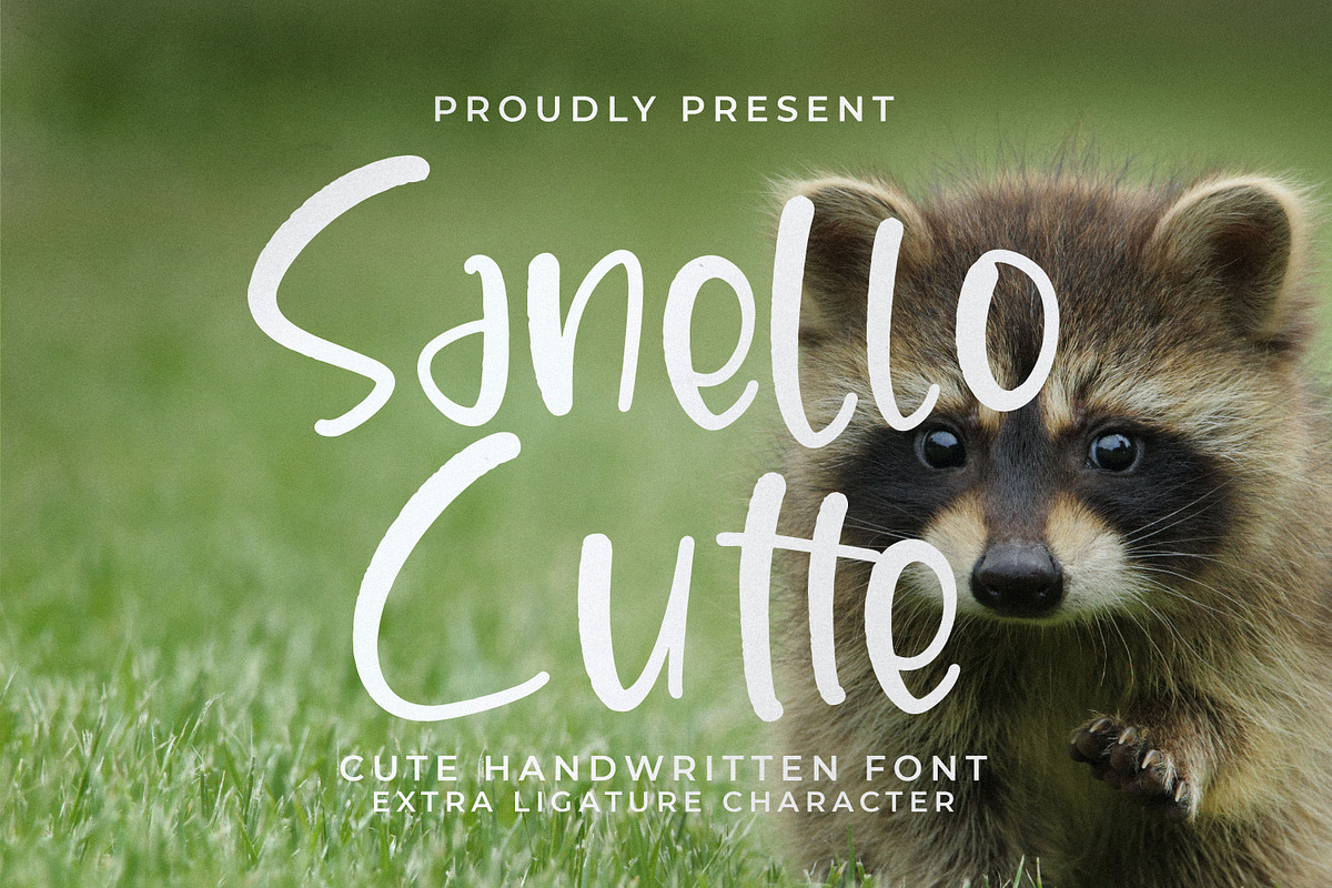 Sanello Cutte, a Handwritten Font by Integritype Studio (Photo 1 of 15)