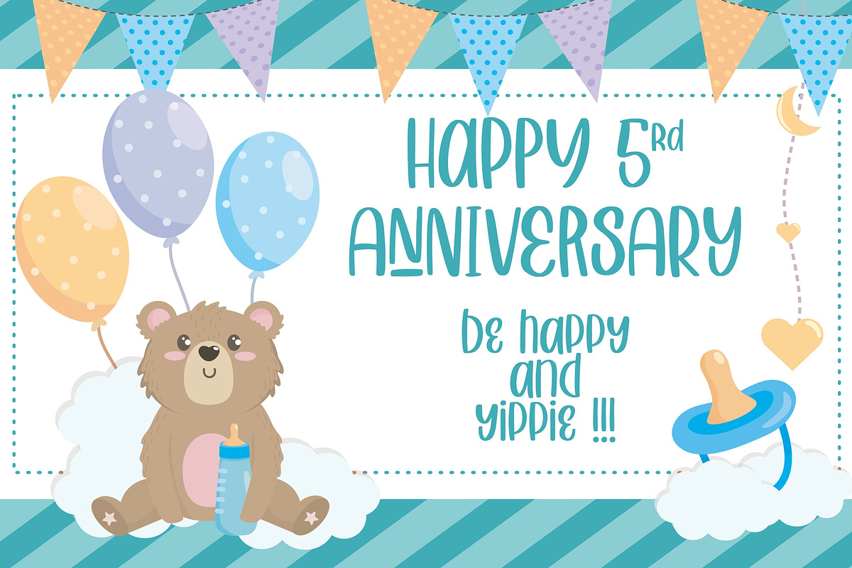 Cuttie Beary - Fun Handwritten Font preview 3