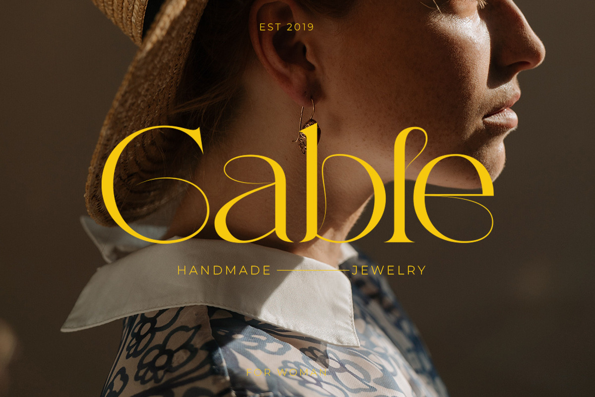 Able Lead - Stylish Fashion Display, a Serif Font by Sohel Studio (Photo 2 of 10)