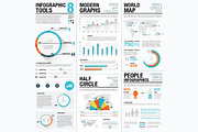 Infographic Tools 8, a Presentation Template by Infographic Template Shop (Thumbnail 2 of 2)