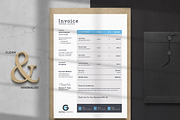 Invoice, a Stationery Template by TelaTemplates (Thumbnail 4 of 8)