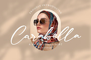 Carabella - Handwritten Font, a Handwritten Font by Mayofont (Thumbnail 1 of 7)