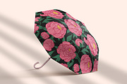 Peony flowers patterns, backgrounds, a Decorative Illustration by Good Studio (Thumbnail 8 of 11)