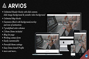 Arvios - Multipurpose Theme, a Websites & App Template by 6ixfire (Thumbnail 1 of 2)
