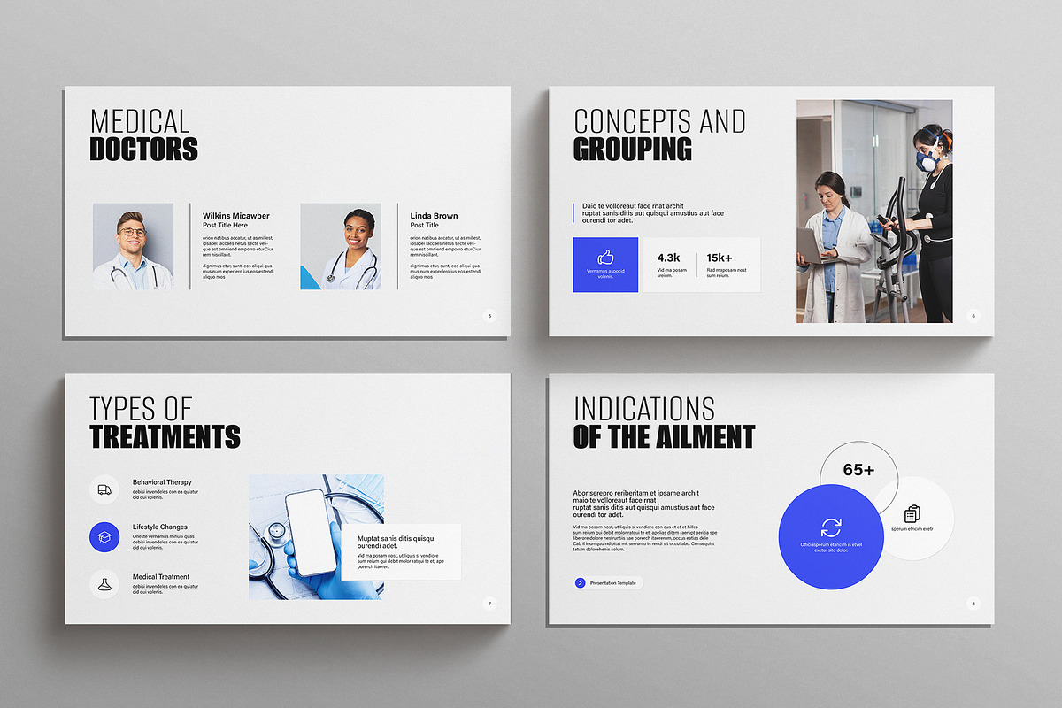 Medical Heal Care Presentation, a Presentation Template by E-Type (Photo 3 of 5)
