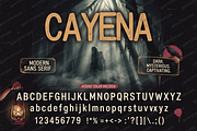 Cayena - Modern Serif, a Serif Font by Astuti Studio (Thumbnail 23 of 25)