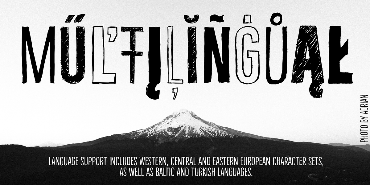 Bellfort Draw, a Handwritten Font by GRIN3 (Nowak) (Photo 4 of 8)