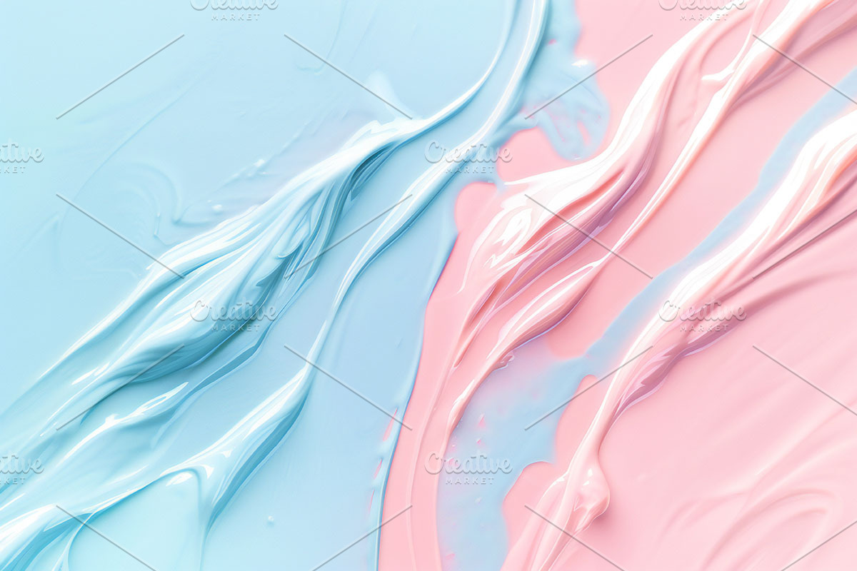 Cream Moisturizer Texture is Waves, a Texture Graphic by VetalStock (Photo 2 of 10)