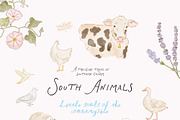 Tennessee Honey – Southern Clipart, a Decorative Illustration by Muse Artist (Thumbnail 11 of 20)
