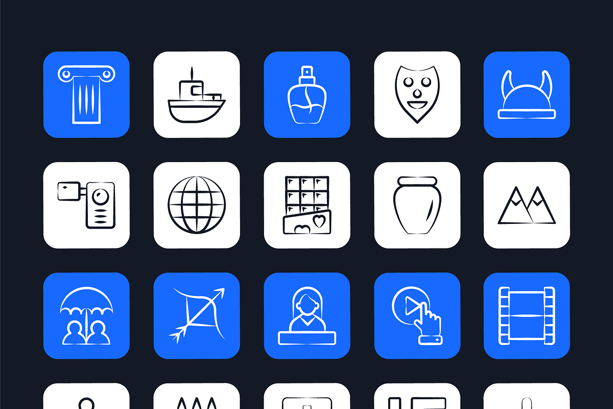 Culture and Communities Icons, an Outline Icon by Brickclay (Photo 7 of 7)