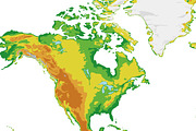 2x Physical World Maps, an Education Illustration by asantosg (Thumbnail 13 of 14)