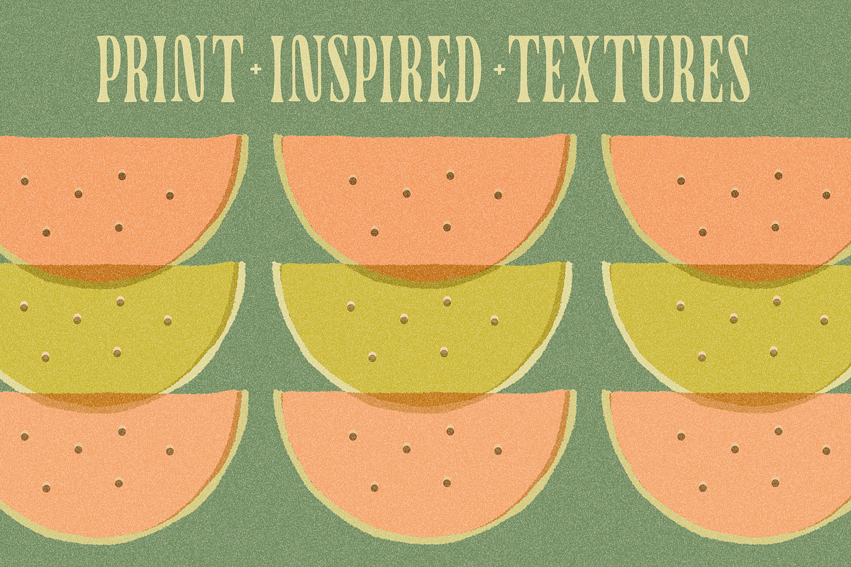 Texture Overlays Vol. 4—Printed, a Texture Graphic by Basia Stryjecka (Photo 4 of 19)